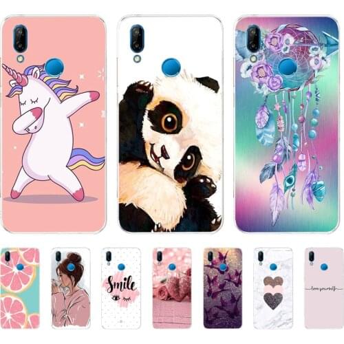 Soft Case For Silicone Back Cover For Cute Phone Cases Cover Bumper for Huawei Nova 2i 3 3i P8 P9 P10 Lite 2017 case