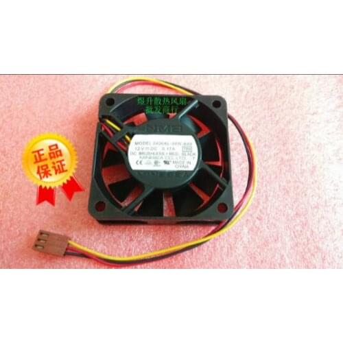 Wholesale: original NMB 6015 2406KL-04W-B49 DC12V 0.17A 6015MM 3 line heat dissipation fan
