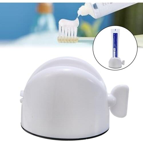 1pc Rolling Tube Toothpaste Squeezer Dispenser Toothpaste Seat Holder Stand Roller Bathroom Accessories