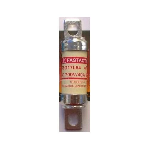Fuses: RSG17L64 40A 700V / RSG17L64 63A 660V / RSG24L77 100A 200A 660V aR