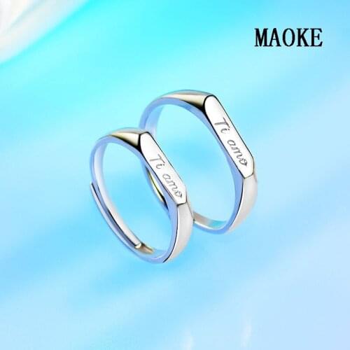 Promotion S925 Sterling SV Ring To Ring Europe and America Lovers Ring Fashion Jewelry for Womens Fashion Gifts