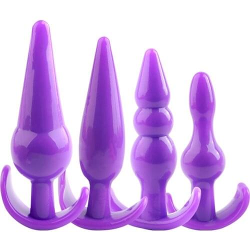 Silicone Anal Plug Butt Plug Open Expander Dildo Prostate Massager Anal Dilator Male Masturbator Women Men Couples Gay Sex Toys