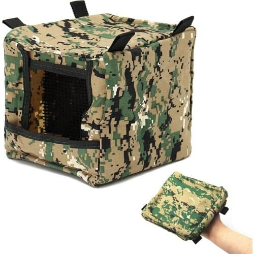 Foldable Slingshot Target Box Cloth Recycle Shooting Archery Hunting Outdoor Case Holder For Practice Hunting Skill equipment