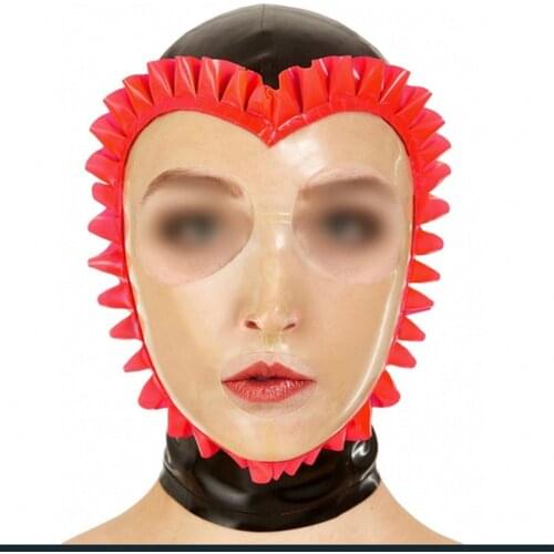 Adult Game Mask PVC Bdsm Fetish Cat Head Cosplay Face Adult Sex Products Halloween Masquerade Party Masks