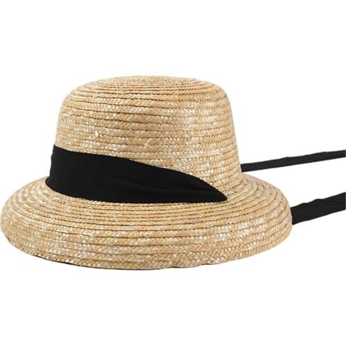 Women Sun Hat Summer Protection Straw Hat Sun Straw Hat Beach Cap for Travel Beach XIN-Shipping