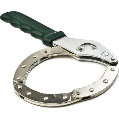 1pcs Motorcycle Oil Filter Wrench light flexible Handle Remover Adjustable Portable Tool range 60mm-75mm Universal keys For SUV