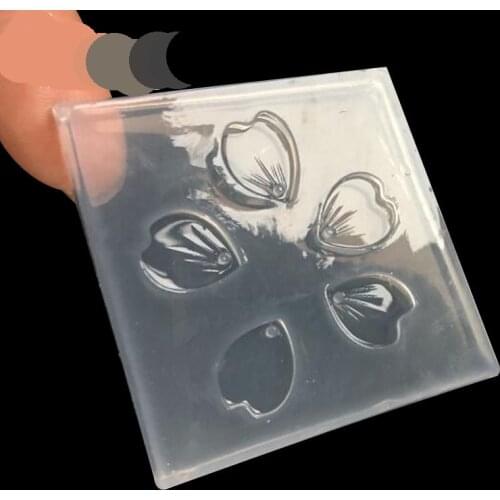1pcs UV Resin Jewelry Liquid Silicone Mold Cherry Blossom Petals Mold Resin Molds For DIY Handwork Jewelry Finding Accessories