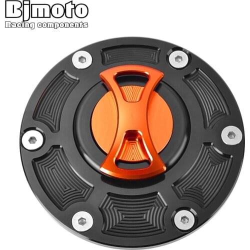 BJMOTO Motorcycle Alloy Fuel Tank Cover Gas Cap Petrol Covers for Super Duke 990/990R Adventure 990 S/R ADV 950S ARocket III