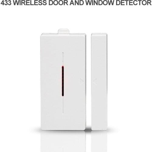 Wireless Door Alarm WiFi Window Door Sensor Detector Smart Home Security Via App Control Compatible For WIFI GSM Alarm