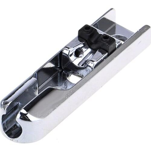 Musiclily Pro Single Individual String Lock-Down Bass Bridge for Electric Bass, Chrome