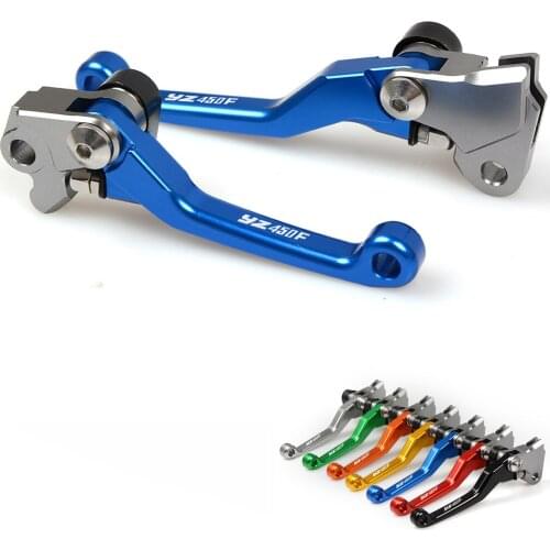 Handbrake Clutch Levers FOR YAMAHA YZ450F 2001 2002 2003 2004 2005 2006 2007 Motocross dirt bike CNC Pivot Brakes Clutch Lever