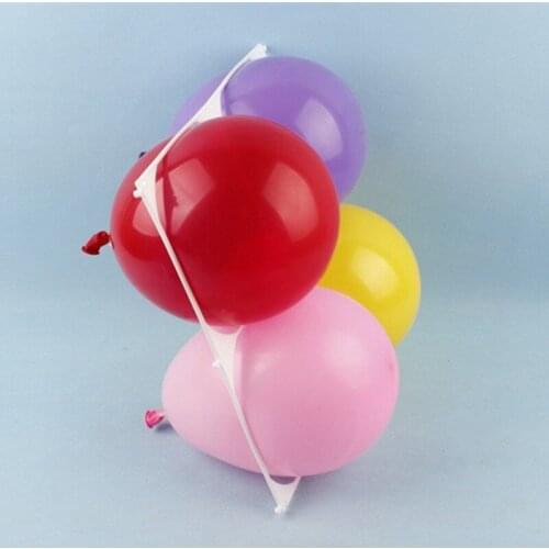 20pcs/lot Balloon Grids 4 Holes Latex Balloon Grid Balloons Modelling Decoration Design Accessories for Wedding Party Supplies