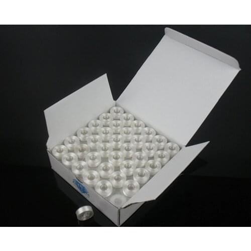 Free shipping L size plastic sided prewound bobbins for brother and babylock embroidery machine 1gross