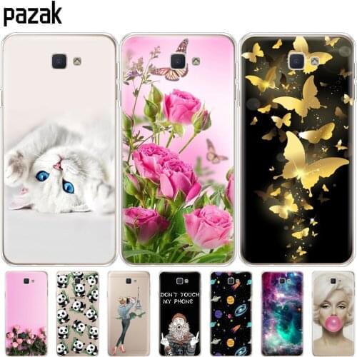 Silicon Case For Samsung Galaxy J5 Prime G570F soft tpu Cover FOR Samsung J5 Prime On5 2016 Phone Case pop painting clear bag