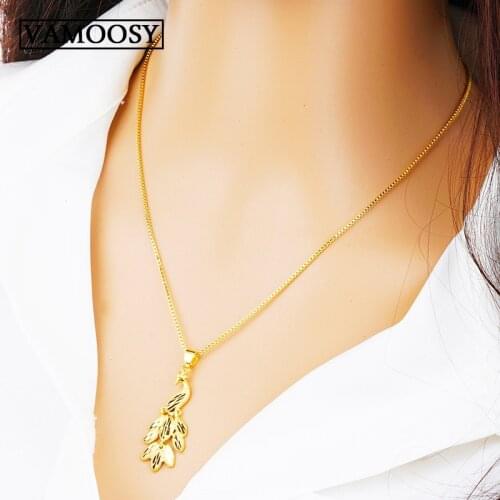 Bride Wedding jewelry sets Bracelets Pendant Necklace Earrings Set for women 2018 Fine 100% 24K Gold jewelry Elegant Jewelry Set