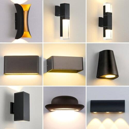 Vintage deco maison led wall light wood living room bedroom bedside luminaria de parede bedroom lamp