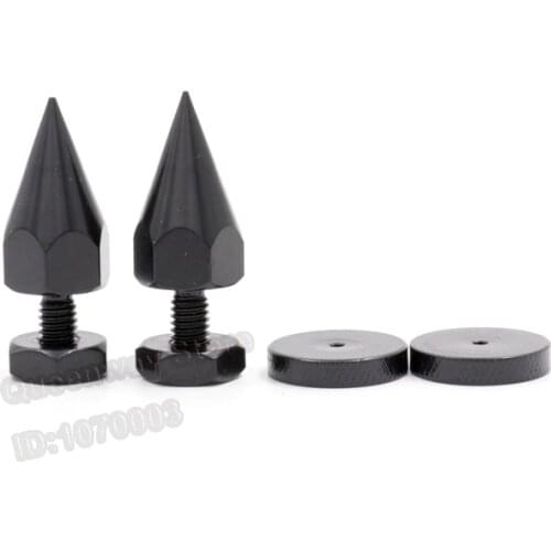 1 set/4PCS M6 Thread Speaker Spike AMP Turntable Recorder Stand Pad Speaker Spikes Vibration Cone Foot Feet Pad 40mm