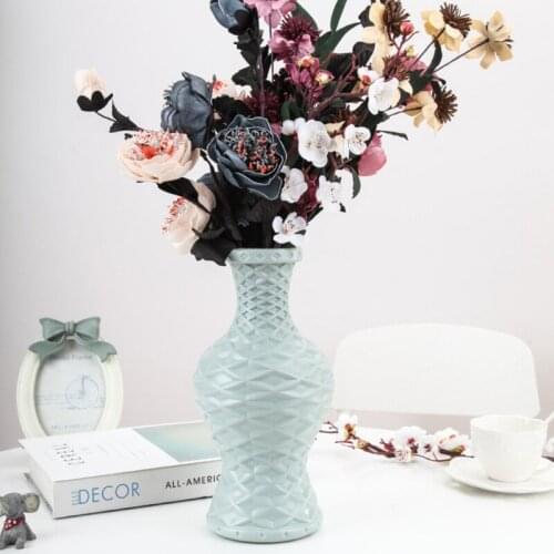 1PC Simple Vase Portable Household Flower Arrangement Container For Living Room Desktop