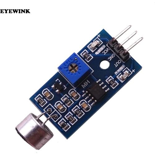 10pcs Wholesale Sound Detection Sensor Module Sound Sensor Intelligent Vehicle For Arduino