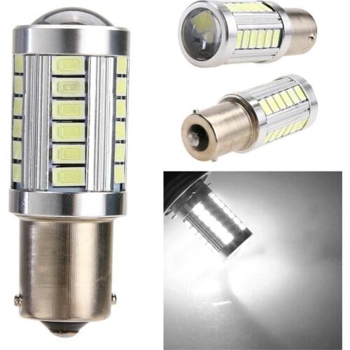 1156 33SMD 5630 LED Car Back up Reserve Light 12V Motor Brake Bulb Daytime Running Light For Fog Lamp Car Products Accessories