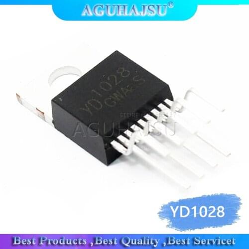 5pcs YD1028 1028 DIP TO-220-9 Dual Audio Power Amplifier
