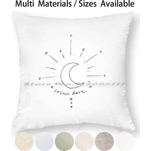 Cosmic Love Pillow Case Throw Pillow Cover Cotton Linen Flax Florence Welch Florence The Machine Florence And The Machine Fatm
