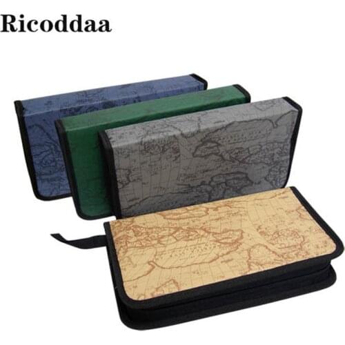80pcs Disc CD DVD Capacity Case Storage Holder Carry Case Organizer Sleeve Wallet Cover Bag Box CD DVD Storage Cover Accessories