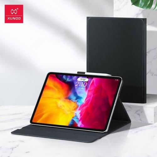 Xundd For iPad Pro 11 Case 2021,For iPad Pro 12.9 For iPad Air 4 10.2 Magnetic Case Ultra Thin Leather Protective Tablet Cover