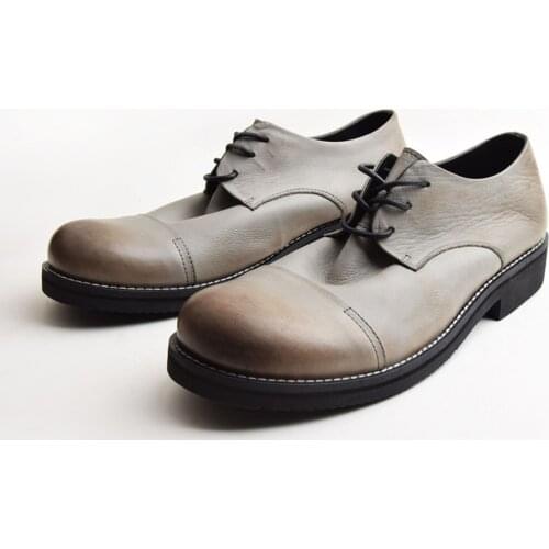 Formal Thick-soled Handmade Breathable Mens Shoes Men Designer Shoes