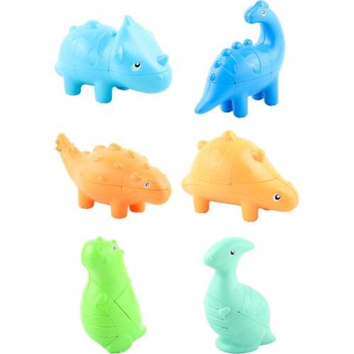 Kids Dinosaur Puzzle Toy Educational Learning Montessori Enlighten Blocks Game Preschool for Toddlers Kids Children Gifts