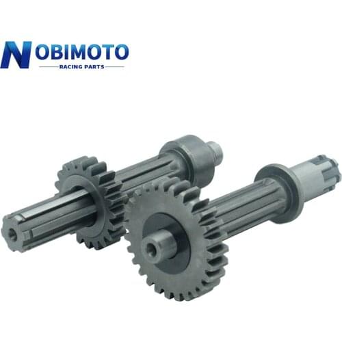 Motorbike Automatic Wave Main Shaft Counter Shaft Transmission Gear Box For All Chinese 50cc-110cc Automatic Wave Engines2ZB-140