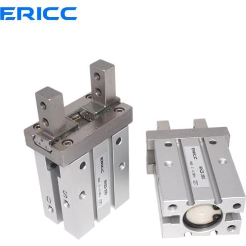 MHZ2 Air Pneumatic parallel Gripper Flat type fingers MHZ2-6D3 10D3 16D3 20D3 25D3 32D3 MHZ2-40D3