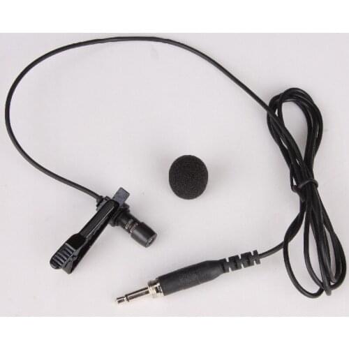 Popular Tie Clip-On Lavaleir Lapel Microphone 3.5mm Stereo Jack for Computer Camera iPhone Smartphone