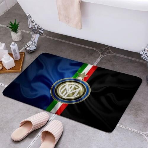 Inter Milan FC 3D Print Doormats Rectangle Non-Slip DoorMat Bedroom Kitchen Entrance Print Door rugs Dropshipping