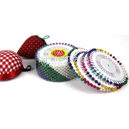 Multicolor Pearl Round Head Pins,Decorative/Dressmaking/Sewing Pins, 480pcs
