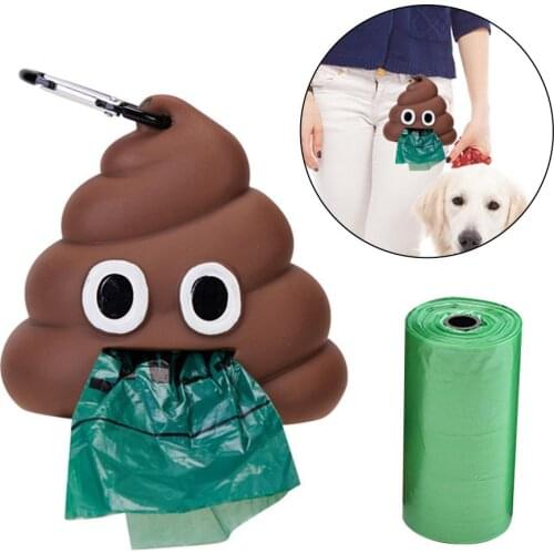 Dog Poop Bag Environmentally Friendly Pick -Up Kit Outside Toilet Bag Dog Garbage Bag Replace Poop Bag Dispenser Cat Waste Bags