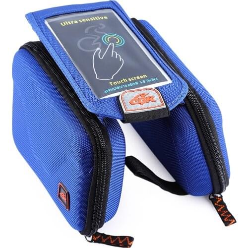 Bicycle Beam Package Bicycle Bag Outdoor Portable Bicycle Accessories Touch Screen Bag Bike Riding Case For Bike For Bicycles