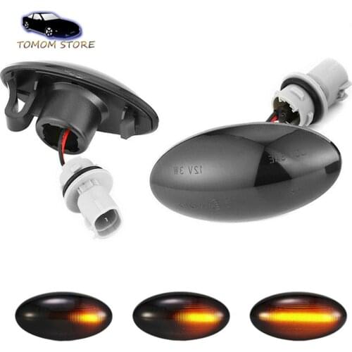 1Pair LED Dynamic Amber LED Turn Signal Indicator Light for Suzuki XL7 Vtarai SX4 S-Cross GL Swift Splash Jimny Ignis Alto APV