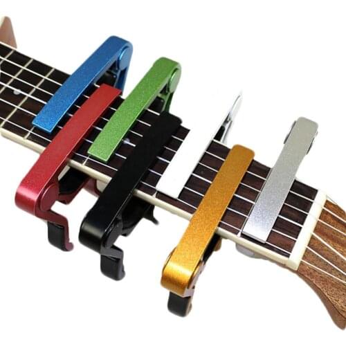 Universal Guitar Ukulele Capo Metal Tuning Clamp Musical Instruments Accessories