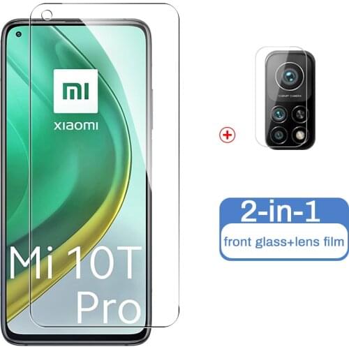 Full Film Screen Cover Tempered Glas For Xiaomi Mi 10t Pro Camera Protective Glas Fim For Xiaomi Mi10t Pro Cover M2007J3SG 6.67"