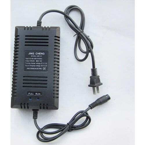 24V 1.6A Charger Power Supply Electric Scooter Bicycle Bike ebike Lead Acid Battery Charger 24 volt Electric Bicycle Accessories
