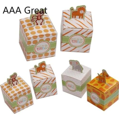 300Pcs/Lot Paper Gifts Boxes Handmade Packing Box Jewelry/Cake/Handicraft/Candy Storage Paper Boxes Birthday Wedding
