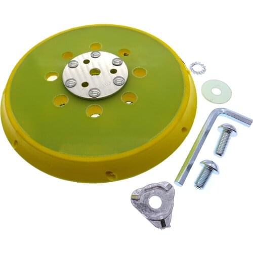 6 Inch 150mm Sanding Pad Sander Backing Pad Hook and Loop with Side Holes Power Tools Accessories