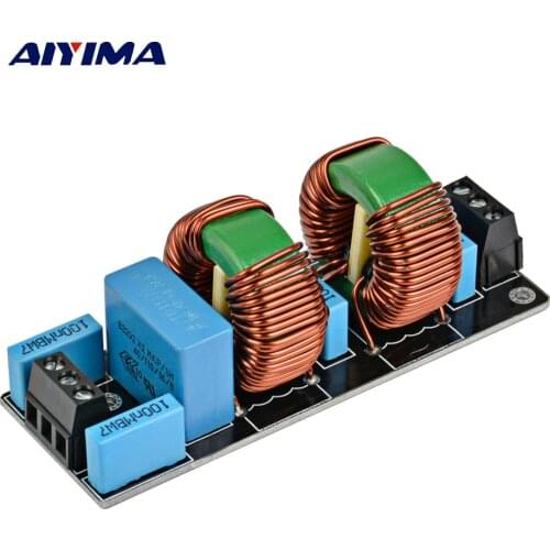 AIYIMA 3900W EMI 18A High Frequency Power Filter Power supply Assembled Board For Speaker Amplifier