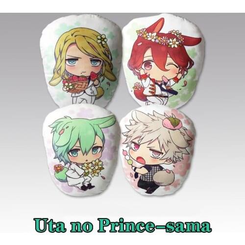 Anime Uta No Prince-sama Maji Love 1000% Mikaze Ai Krosaki Ranmaru Cosplay Plush Doll Cartoon Pillow Back Cushion Home Decor Toy