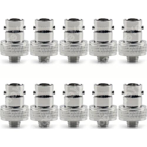 Artudatech 30Pcs Adapter BNC Female Jack To SMA Female RF Connector Gold Plating F/F Plug Parts