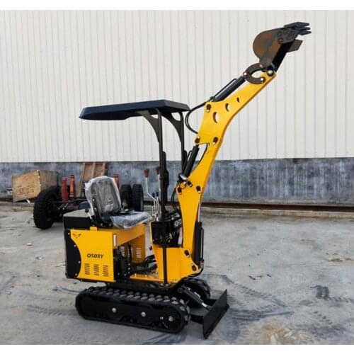 Hot Sale Agriculture Construction 800 KGS 1Ton Mini Digging Bucket Crawler Digger Excavator