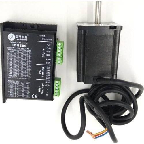 Cnc stepper motor driver kit 573S09L update 573S10-LS and 3ND580 cnc stepper motor 3-phase stepper motor driver