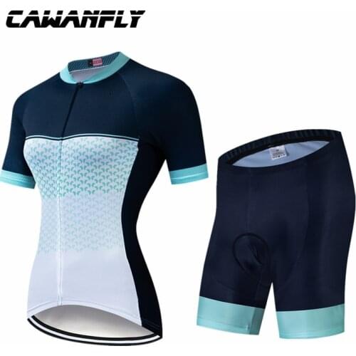 CAWANFLY Butterfly MTB Bike Clothing Set Breathable Mountain Bicycle Clothes Ropa Ciclismo Quick-Dry Cycling Jersey Team