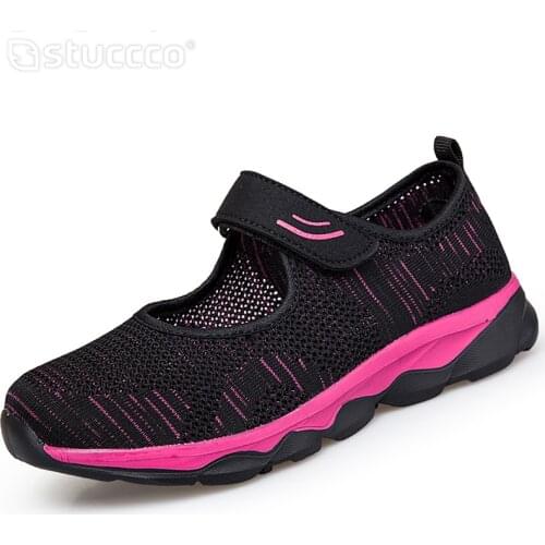 2021 Summer Fashion Women Flat Platform Shoes Woman Breathable Mesh Casual Sneakers Women Zapatos Mujer Ladies Boat Shoes
